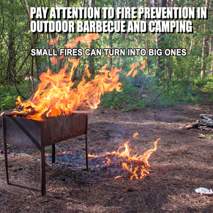 Foreign Trade Cross -Bborder Fireplace Brazier Fire Mat Outdoors