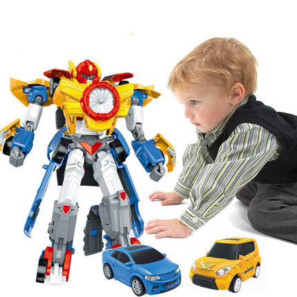 Three-in-one Car Deforming Robot Combined Diamond