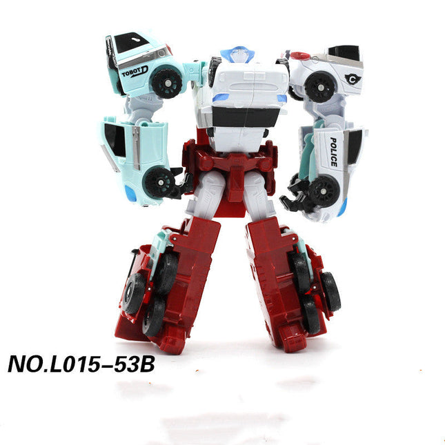 Three-in-one Car Deforming Robot Combined Diamond