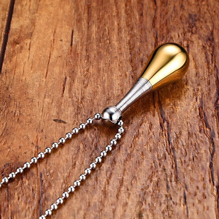 Necklace Pendant Titanium Steel Personalized Perfume Bottle Pendant