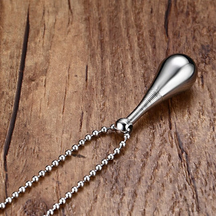 Necklace Pendant Titanium Steel Personalized Perfume Bottle Pendant