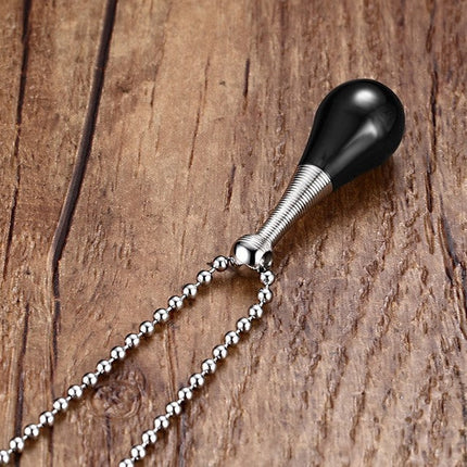 Necklace Pendant Titanium Steel Personalized Perfume Bottle Pendant
