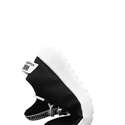 CrLightweight Single Shoes Flying Woven Breathable Running Shoes