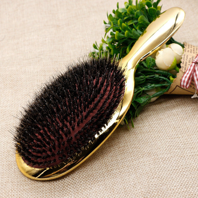 Hair Care Massage Pig Hair Big Board Comb Air Bag Wild Boar Hair Massage Style Air Cushion Comb