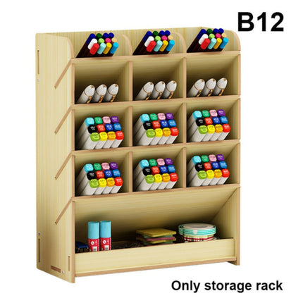 Simple Bookshelf Shelf Table Multi-layer Storage Rack