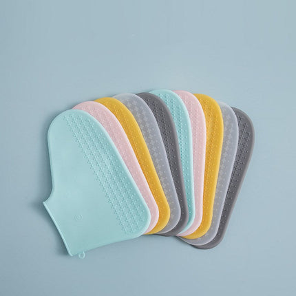 Silicone Waterproof Shoe Covers Are Thick And Durable In Rainy Days