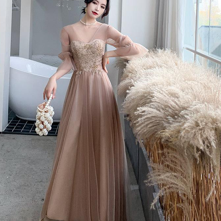 Summer Sister Group Wedding Korean Evening Dress
