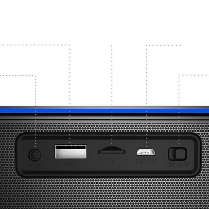 Bluetooth Speaker Subwoofer Portable Small Speaker Outdoor Mobile Phone Wireless Speaker
