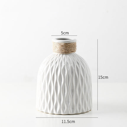 Light Luxury Ceramic Vase Decoration Living Room Bedroom Room Female Decoration