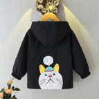 Meow coat black / 90cm