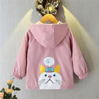 Meow coat pink / 90cm