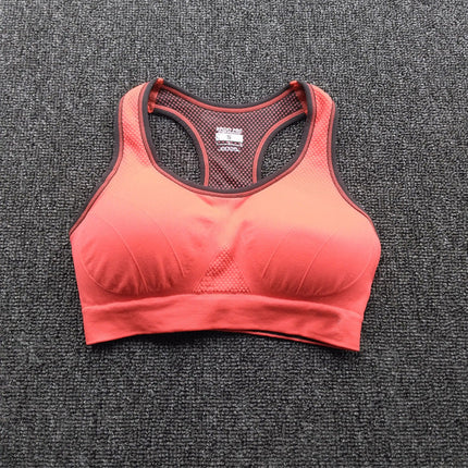 Plus Size Sports Bra Running Fitness Breathable Vest