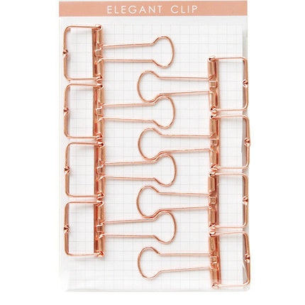 Rose gold binder set, ticket holder, test paper data folder