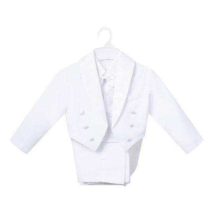 Tuxedo Girdle Dress One-year-old Baby Boy Suit Suit Flower Girl Dress