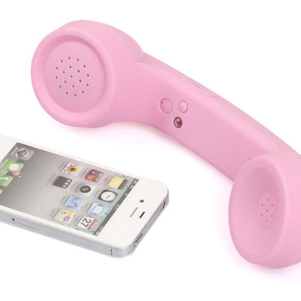 Bluetooth Wireless Connection Retro Microphone Phone Headset