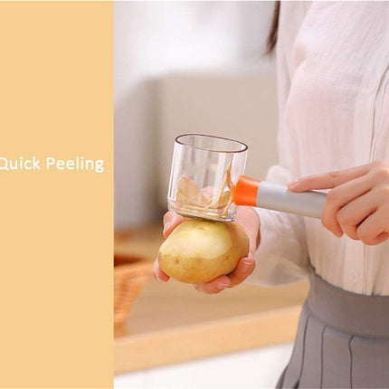 Peeling Knife With Storage Box For Fruits And Vegetables