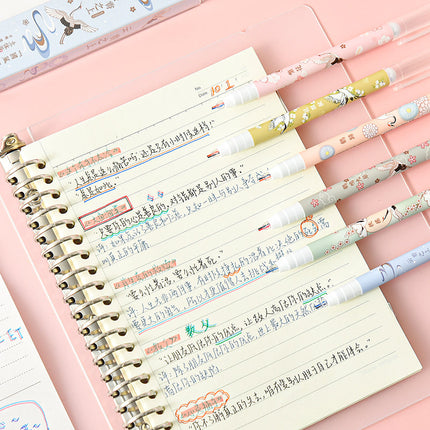 Double-Headed Highlighter 6-Color Set Marker Pen