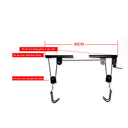 Crane Frame Mountain Bike Hanger Hanging Hook Display Stand