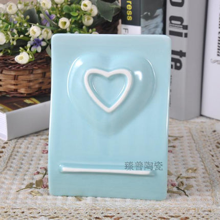 Creative Love Heart Shaped Peach Heart Shaped Mug, Ceramic Mug, Coffee Cup
