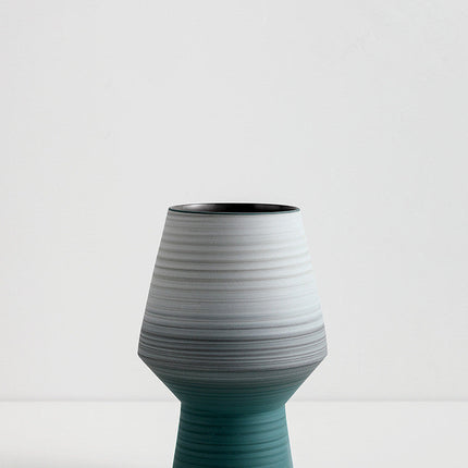 Art Soft Decoration Hotel Model Room Living Room Handmade Ceramic Vase