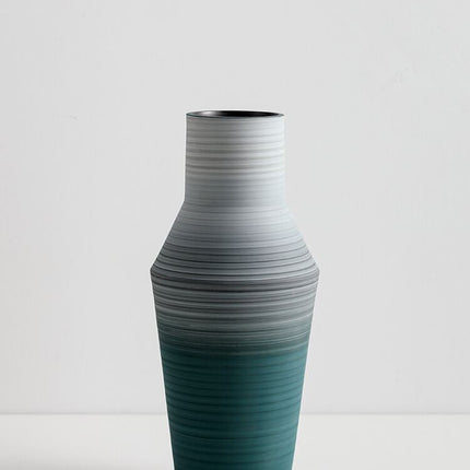 Art Soft Decoration Hotel Model Room Living Room Handmade Ceramic Vase