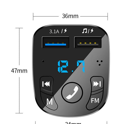 Launch Car Phone Hands-free Car Music U Disk Multi-function