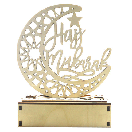 Moon Hollow Letters With Led Lights
