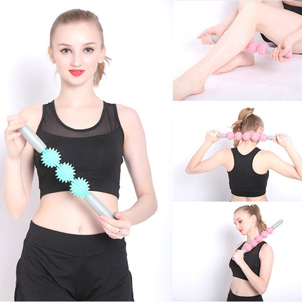Anti Cellulite Massager Stick Anti-Cellulite Trigger Point Stick Body Foot Face Leg Slimming Massage Muscle Roller