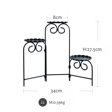 Creative Wedding Dessert Table Decoration Black Cake Stand