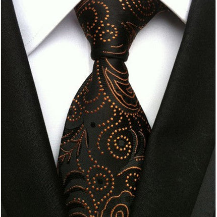 Men s Tie 8cm Business Gentleman British Formal Wear