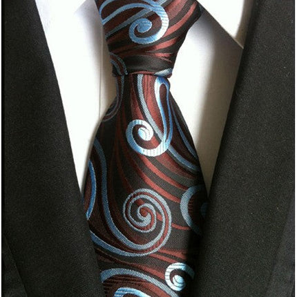 Men s Tie 8cm Business Gentleman British Formal Wear