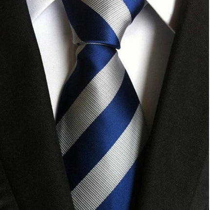 Men s Tie 8cm Business Gentleman British Formal Wear