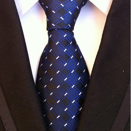 Men s Tie 8cm Business Gentleman British Formal Wear