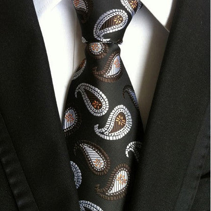 Men s Tie 8cm Business Gentleman British Formal Wear