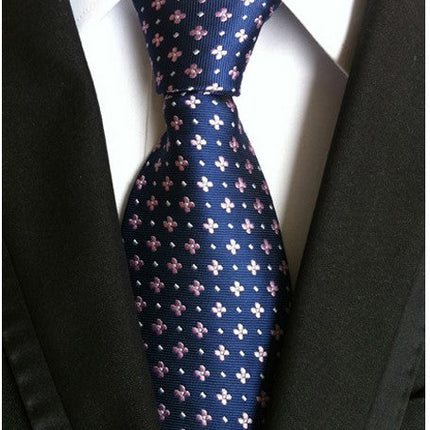 Men s Tie 8cm Business Gentleman British Formal Wear
