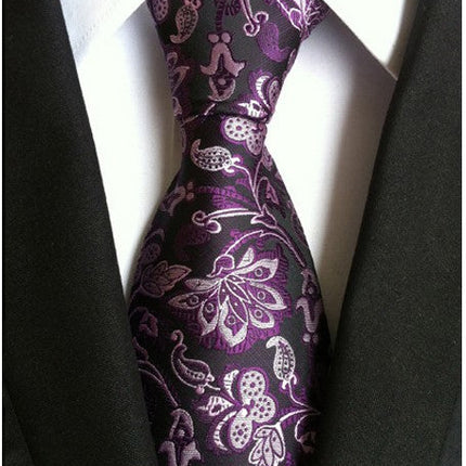 Men s Tie 8cm Business Gentleman British Formal Wear
