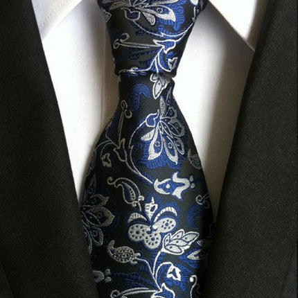 Men s Tie 8cm Business Gentleman British Formal Wear