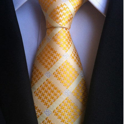 Men s Tie 8cm Business Gentleman British Formal Wear