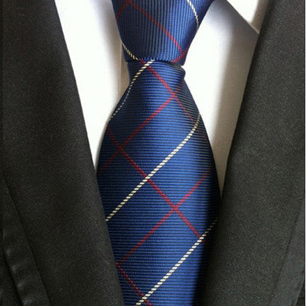 Men s Tie 8cm Business Gentleman British Formal Wear