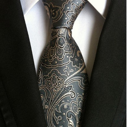 Men s Tie 8cm Business Gentleman British Formal Wear