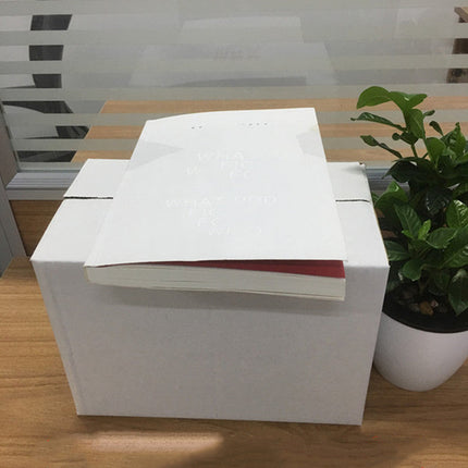White Carton Express Carton White Palpable Mouth Box
