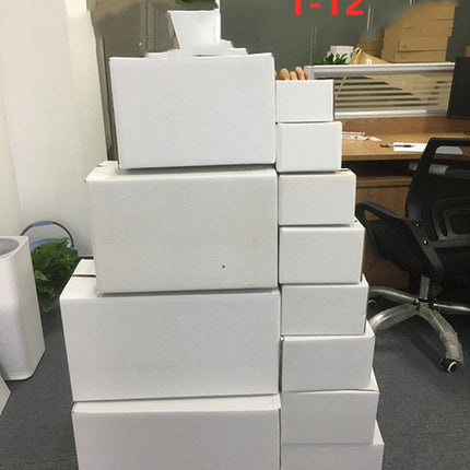 White Carton Express Carton White Palpable Mouth Box