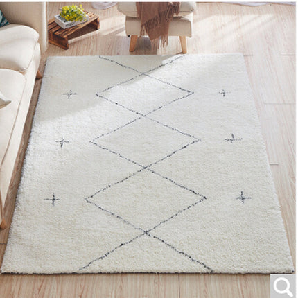 Modern Minimalist Coffee Table Carpet Moroccan Style