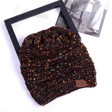 Women's Girl Stretch Knit Hat
