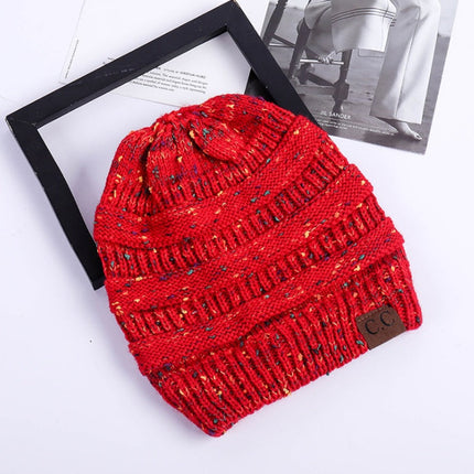 Women's Girl Stretch Knit Hat