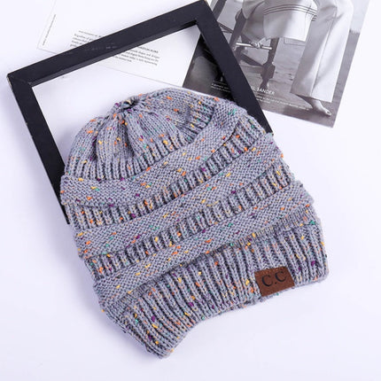 Women's Girl Stretch Knit Hat