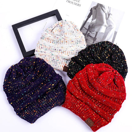 Women's Girl Stretch Knit Hat