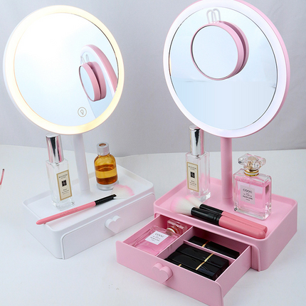 LED dressing table makeup mirror