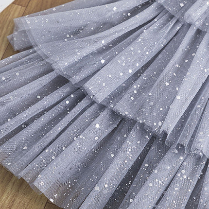 Dress Girls Net Yarn Princess Skirt Western Style Children's Skirt