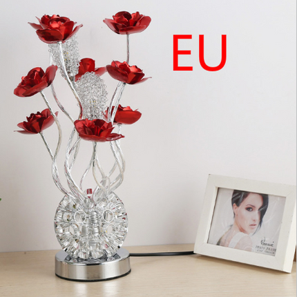 Stylish and simple modern dining table and bedside lamp